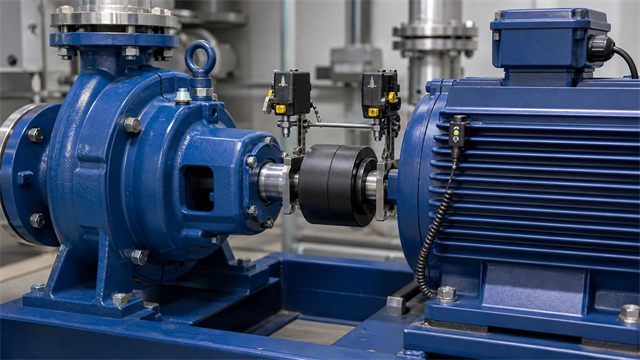 Water pump bearings arranged on a work surface