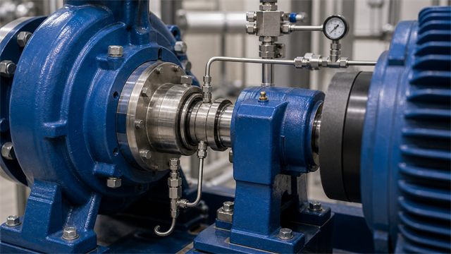Mechanical seals arranged for pump maintenance applications