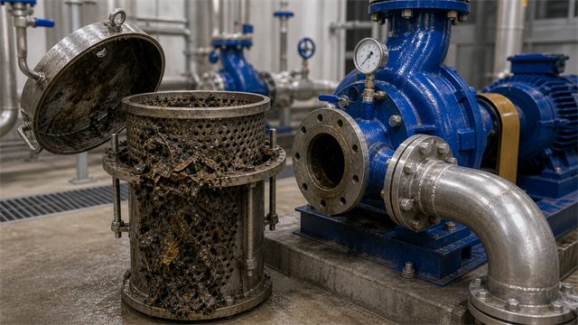 Suction Strainer Clog Warning Signs In Pump Systems
